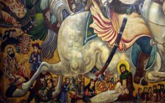Вернисаж одной картины в Бруклинском музее "Битва при Кербеле" - глазами азербайджанского художника (фото)